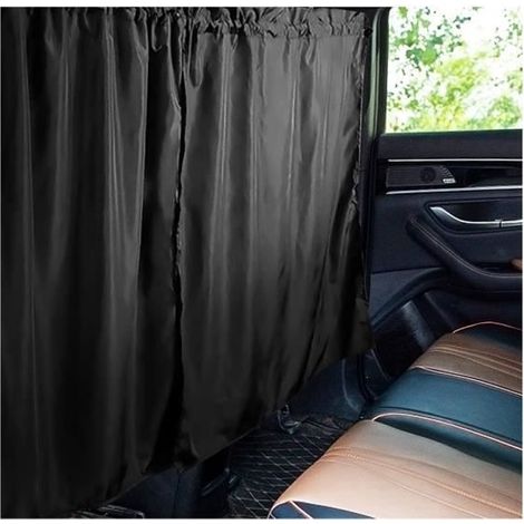 Rideau de séparation de Voiture, Rideaux SéParation IntéRieurs Rideau avec Rideaux d'intimité Amovibles pour fenêtre latérale Avant (1/4)