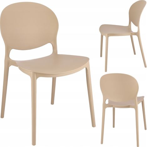 Sedia JUSTIN, beige (1/5)