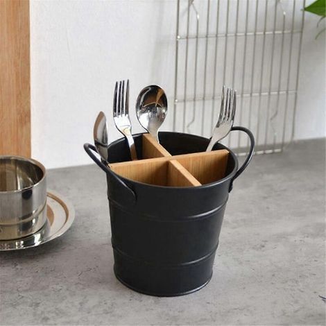 Support de rangement pour ustensiles de cuisine et couverts B (1/5)