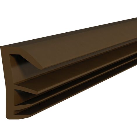 DQ-PP SFD-14 Joint de feuillure TPE brun 5 m