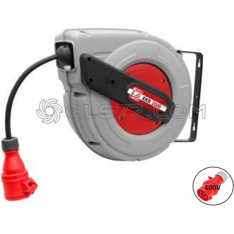 Enrollador electrico de pared 20mt 400v HOLZMANN ekr20m400v (1/5)