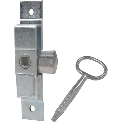 CHIUSURA A TAVELLINO IN ACCIAIO ZINCATO ART.023G - Misura: 126x27 (1/4)