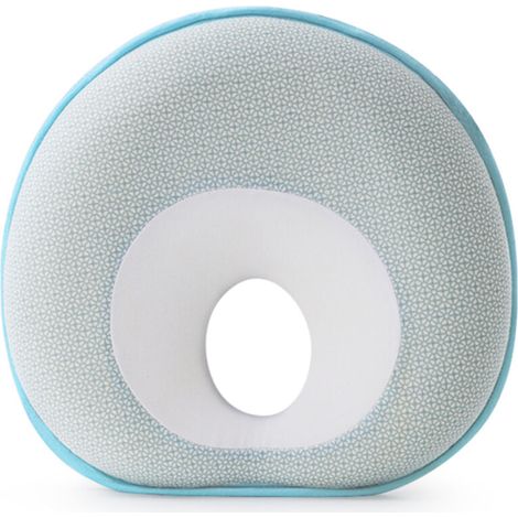 Oreiller pour nouveau-né pour éviter la tête plate Oreiller confortable pour façonner la tête de bébé Oreiller en mousse à mémoire de forme pour nourrissons de 0 à 12 mois (1/5)