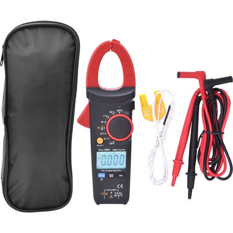Pince multimètre numérique UNI-T UT213B True RMS 400A AC/DC, testeur de courant et tension portable à affichage LCD (1/5)