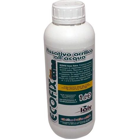 FISSATIVO "ECOFIX" ACRILICO ALL'ACQUA 5LT V LINEA EXTRA