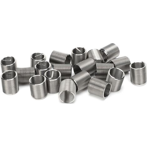 Kit de 20 outils d'expansion filetée M14x1,5x2D comprenant un insert fileté, une douille enroulée et un écrou. (1/5)
