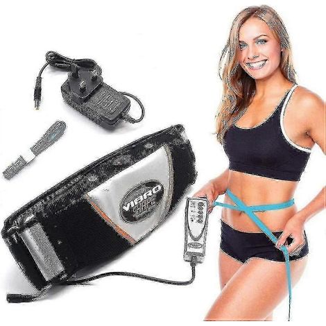Ceinture amincissante électrique, masseur vibrant brûleur de graisse, ceinture chauffante amincissante pour la taille, graisse sur (1/4)