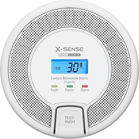 X-Sense vernetzbarer Kohlenmonoxid CO-Melder CO03D-W (1/5)