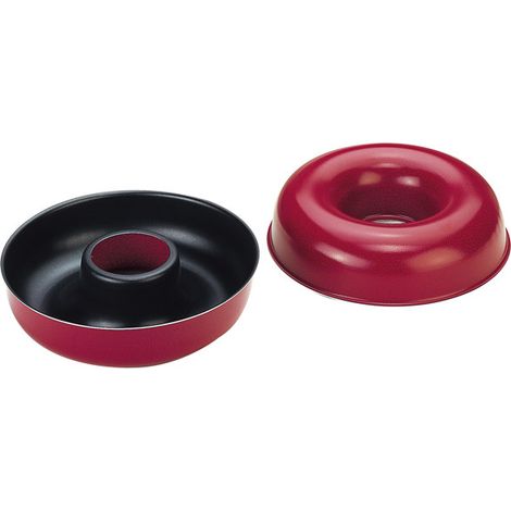 FPLUS molde savarin antiadherente 24x5.5 ibili , Fabricado en acero con recubrimiento antiadherente interior EXTRA RESISTENTE sin PFOA y lacado exterior de color. 
De gran resisten