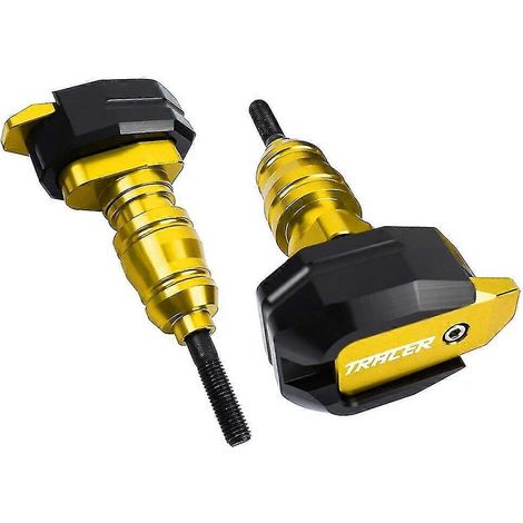 MT09 2023 Sturzpads für Yamaha MT-09 Tracer 900 9/GT (2014–2023) – Gold (1/4)
