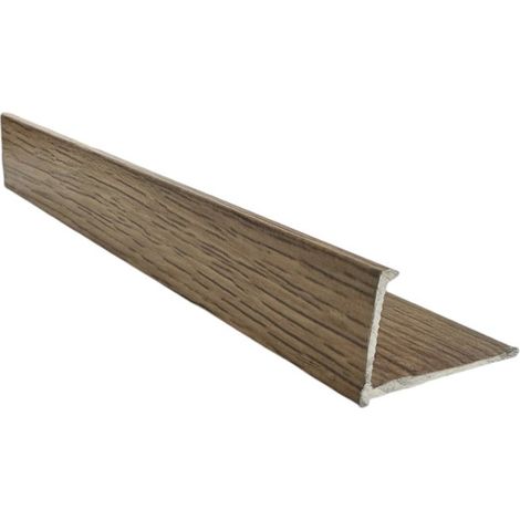 Giunto di Delimitazione Madera in Alluminio 12 mm : Colore - legno-noce (1/4)