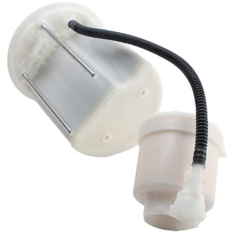1 color: white Material: plastic + metal Automotive fuel filter element with carbon canister Semi-finished product. (1/5)