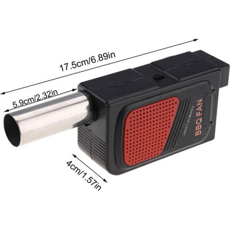 Souffleur de barbecue - - Électrique - Portable - Noir - 17,5 x 4 cm (1/5)
