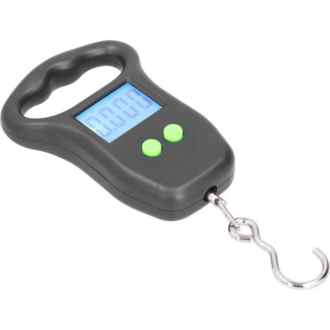Balance électronique portable de poche pour hameçons, balance numérique à suspendre pour sac de pêche ou bagage. (1/5)