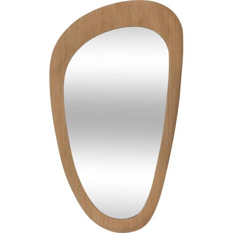 Specchio organico sophie 70x40cm marrone - Atmosphera créateur d'intérieur