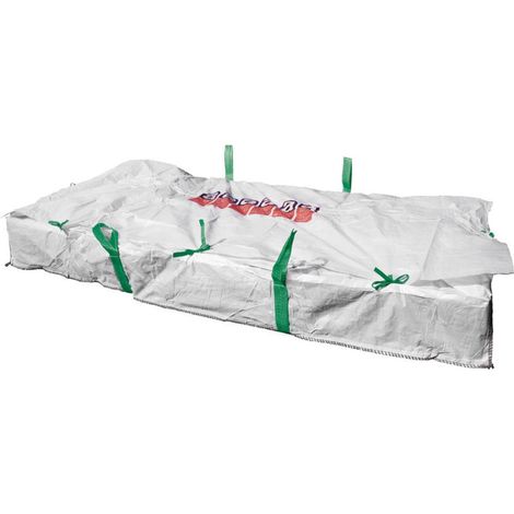 Sac à panneaux 260x125x30cm. Pression d'avertissement amiante. 1500kg FORTIS Bau