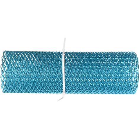 Universeller blauer Aluminium-Rhombus-Frontgrill für Autos (stabil, gegen Schmutz)