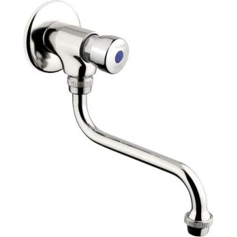 Rubinetto per lavabo o lavello temporizzato con bocca girevole cromata - Idral Classic 08015/E (1/5)