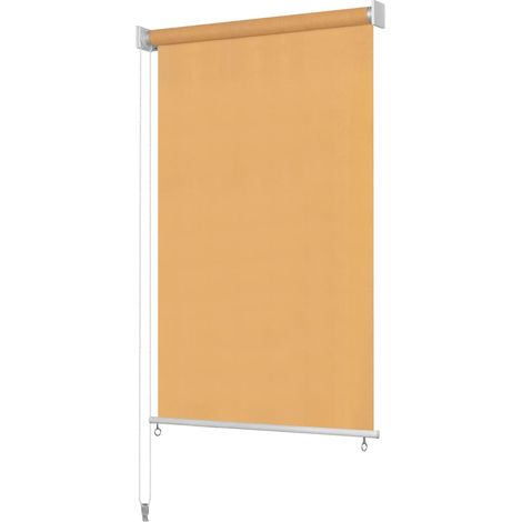 Outdoor Roller Blind 85(W)x140(H) cm Beige vidaXL