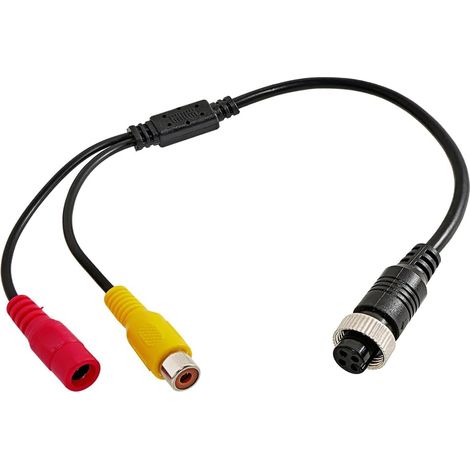 Connecteur 4 Broches pour Radio Corporation et câble Adaptateur Femelle CC pour écran, Adaptateur d'écran et d'appareil Photo (1/5)