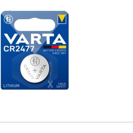 Batteria bottone Varta 3V CR2477 Litio confezione da 1 pila