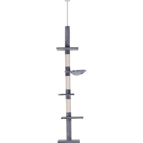 Árbol rascador para gatos, 5 niveles, material de madera. (1/2)