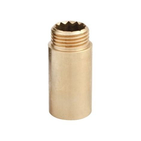 Rallonge en laiton hydroland doré 25 mm 0 4 kg (1/2)