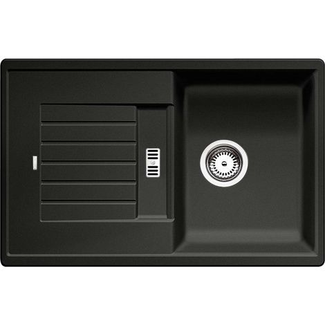 Blanco Zia 45 - Lavello in silgranit, 78x50 cm, nero 526013
