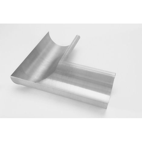 Equerre lyonnaise de 33 intérieure sans pince zinc naturel - VMZINC - 220030947