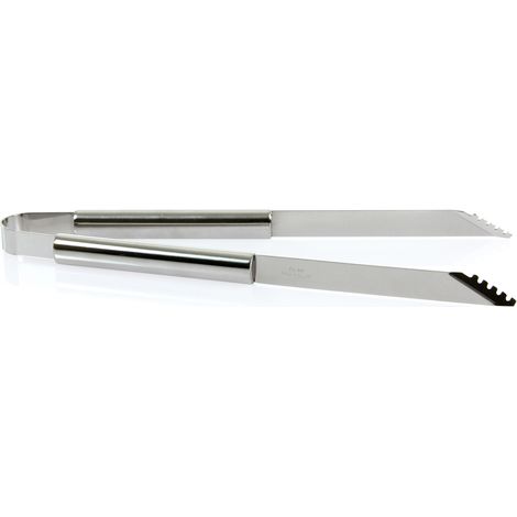 Pince pour barbecue en inox 39 cm – Système de verrouillage – Prise en main ergonomique – Compatible tous barbecues – Somagic (1/2)