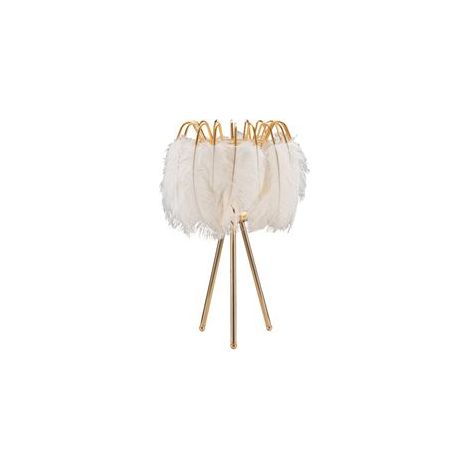 Lampe de table pied en forme de plume cm ø 40x60 (1/5)