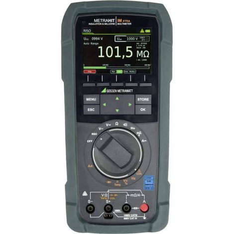 Gossen Metrawatt M273S Multimètre , Appareil de mesure de haute précision étalonné (DAkkS) numérique enregistreur de données CAT III 1000 V, CAT Y798792 (1/3)