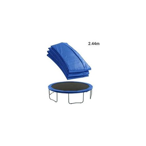 Coussin De Sécurité De Trampoline - Coussin De Protection Trampoline, Coussin De Sécurité Remplacement, Housse De Rebord De Trampoline Résistant Aux Rayons UV, Anti-déchirure,2.44M (1/4)