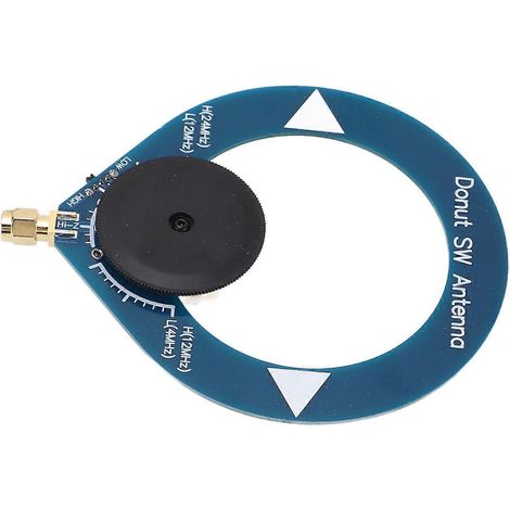 Antenne circulaire miniature à ondes courtes, accessoire de transmission du signal pour radio FM. (1/4)