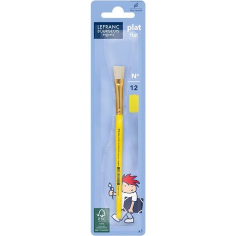 Brosse Soie de Porc - COLOR&CO - N°12 (1/2)