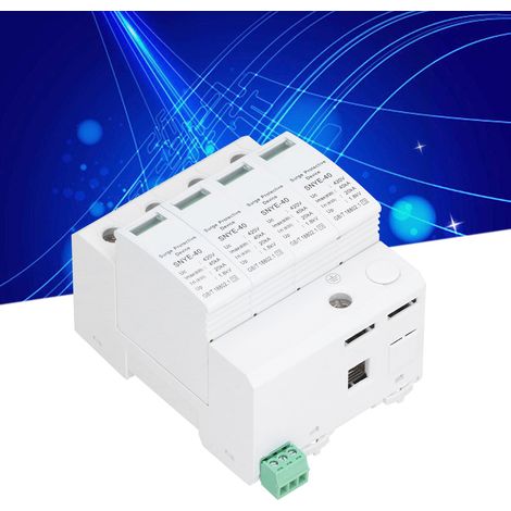Module de protection contre les surtensions 4P-40KA 420 V avec interface de signalisation à distance 485 (1/5)