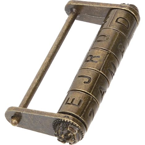 à combinaison de style chinois ancien cadenas vintage pour