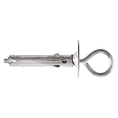 Cuña de acero con ojal cerrado 'DY07' Tornillo M5 - Ø 9x40