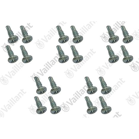VAILLANT Vite, (5 x 4) 0010038138 Adattatore 60/100 a 63/96 u.w. Vaillant-Nr. , 0010026940