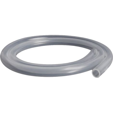 Tuyau en silicone transparent, distributeur d'eau inodore de qualité alimentaire, tuyau en caoutchouc de silicone industriel résistant aux hautes températures pour usage domestique, silicone (1/5)