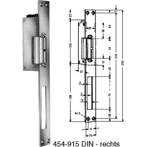 ASSA ABLOY Türöffner 22EF---05040D14 verzinkt