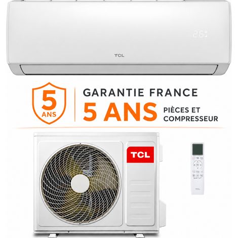 Climatiseur Réversible Mono-split TCL serie ELITE unité intérieure 3,4 kW + unité extérieure 3,4 kW WIFI