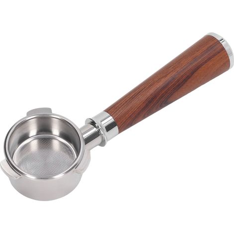 Porte-filtre sans fond 54mm en acier inoxydable pour Breville 8 Series 870 880, universel, style A, rouge, branche acide (1/5)