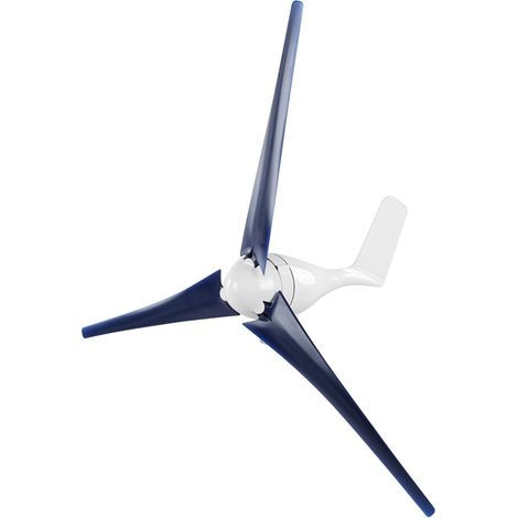 Kit D'éolienne Efficace 1200W, Petit Générateur électrique à 3 Pales pour Usage Domestique Marin (24V) (1/5)