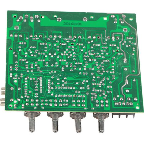 Module d'amplificateur de puissance 2.1 canaux pour caisson de basses 300 W avec potentiomètre de volume haute puissance (1/5)