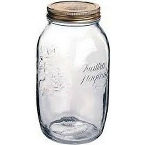 BORMIOLI tarro tapa rosca metal qs 1,5 l , Tarro con tapa QS 1,5 litros. -Marca: Bormioli. -Material: vidrio con tapón de corcho. -Dimensiones: 11 x 8,5 x 21,5 cm. -Peso: 774 gr. -