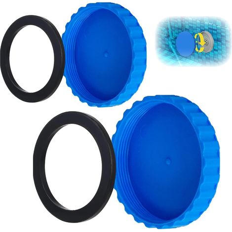CCYKXA 2-Piece Winter Closure Kit for Intex Pools, Winter Closure Kit for Pools, Winter Sealing Plug with Assorted Frost-Resistant and Watertight Seals (1/5)