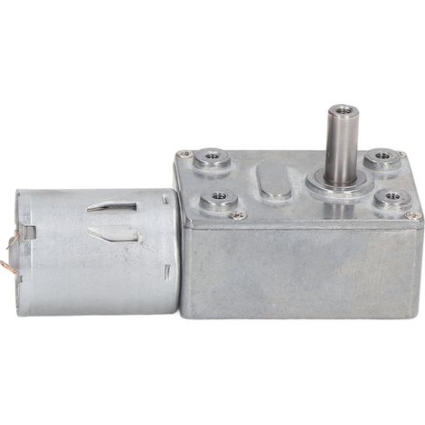 Selbsthemmender, reversibler, drehmomentstarker, drehzahlverstellbarer Schneckengetriebemotor, 24 V, 2 W, 30 U/min Gleichstrom-Turbinengetriebe (1/5)