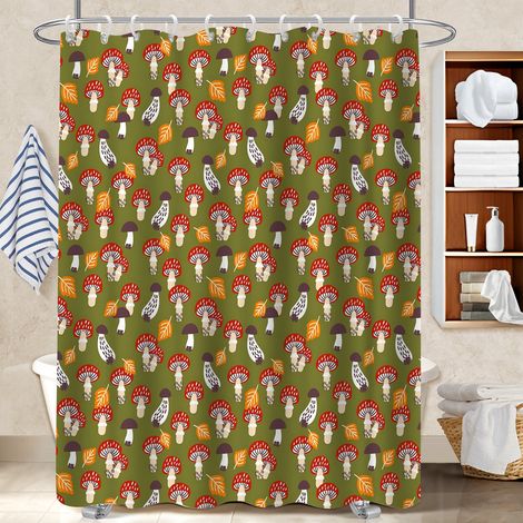 Rideau de bain en polyester 180x180 design rideau étanche pour une déco qui inspire (1/5)