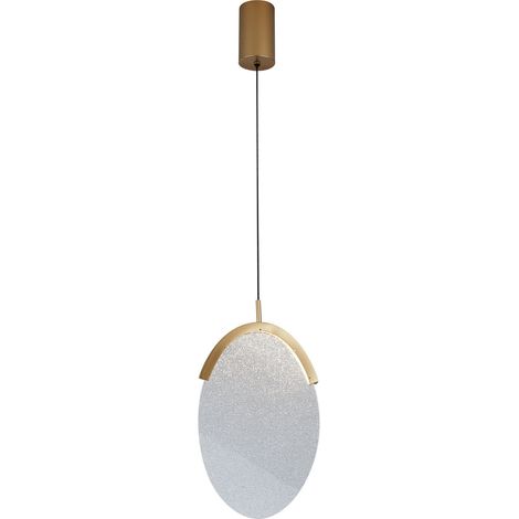 Suspension, Suspension LED OASIS dorée 45 cm Doré en Metal, MANTRA (1/5)